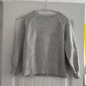 Vince Camuto Light Gray Crewneck Sweater
